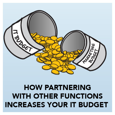 How partnering with other functions increases your IT budget-01