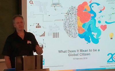 Greg Reis, BSG Exec Chair engaging with UCT IS Hons students